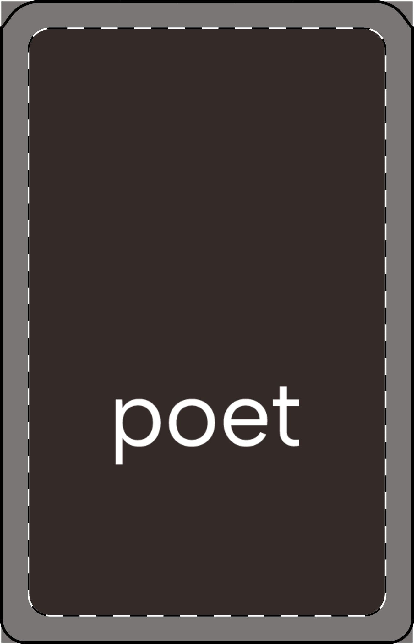 Classic Black Mobile Card Holder