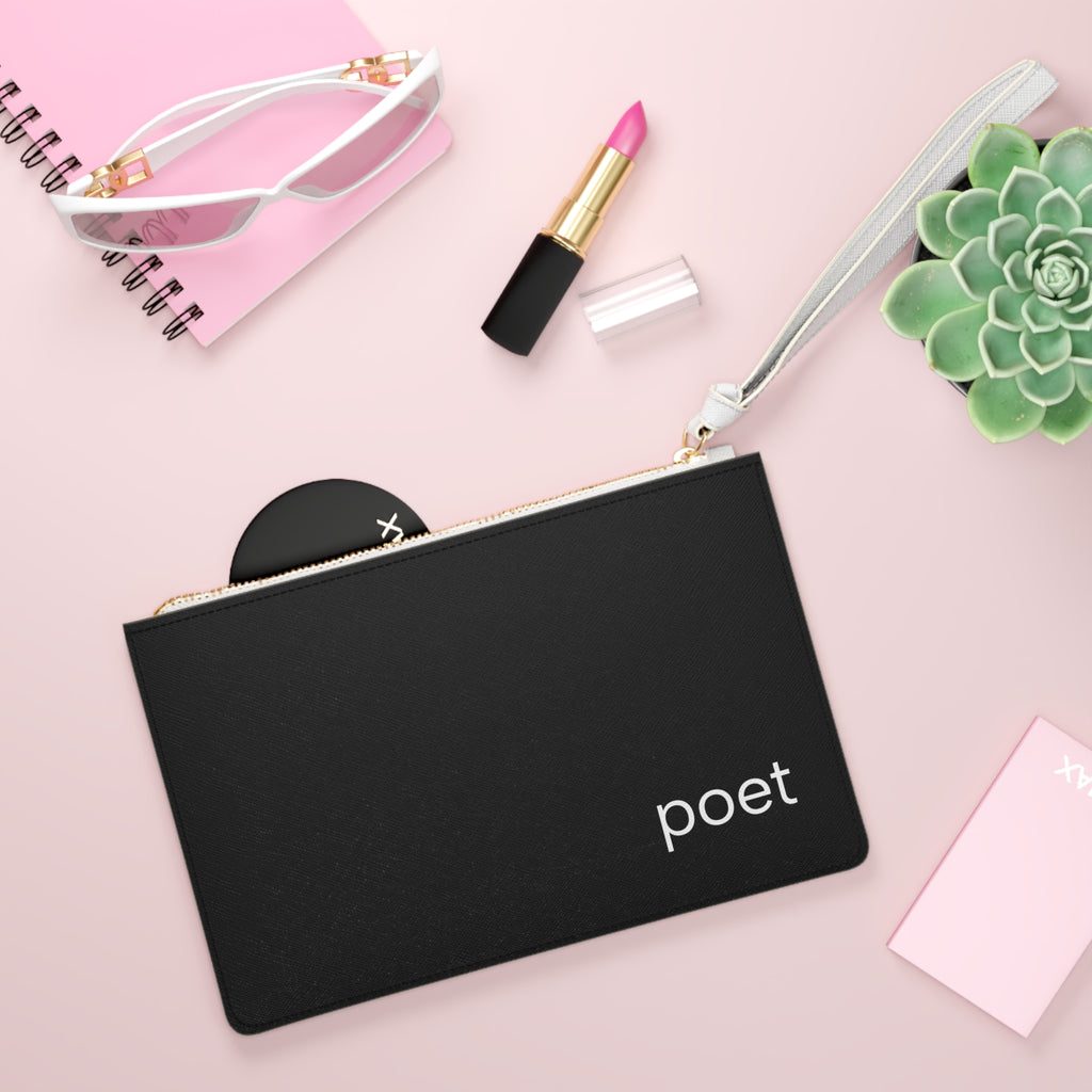 Poet Wristlet Clutch Bag
