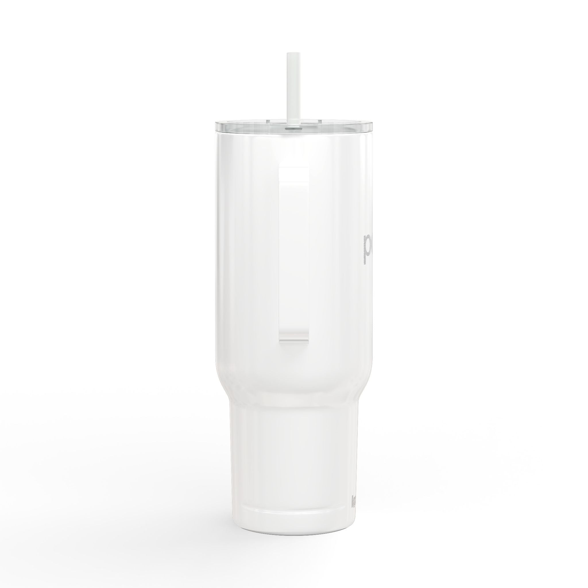 40oz Engraved Insulated Travel Mug with Lid & Straw